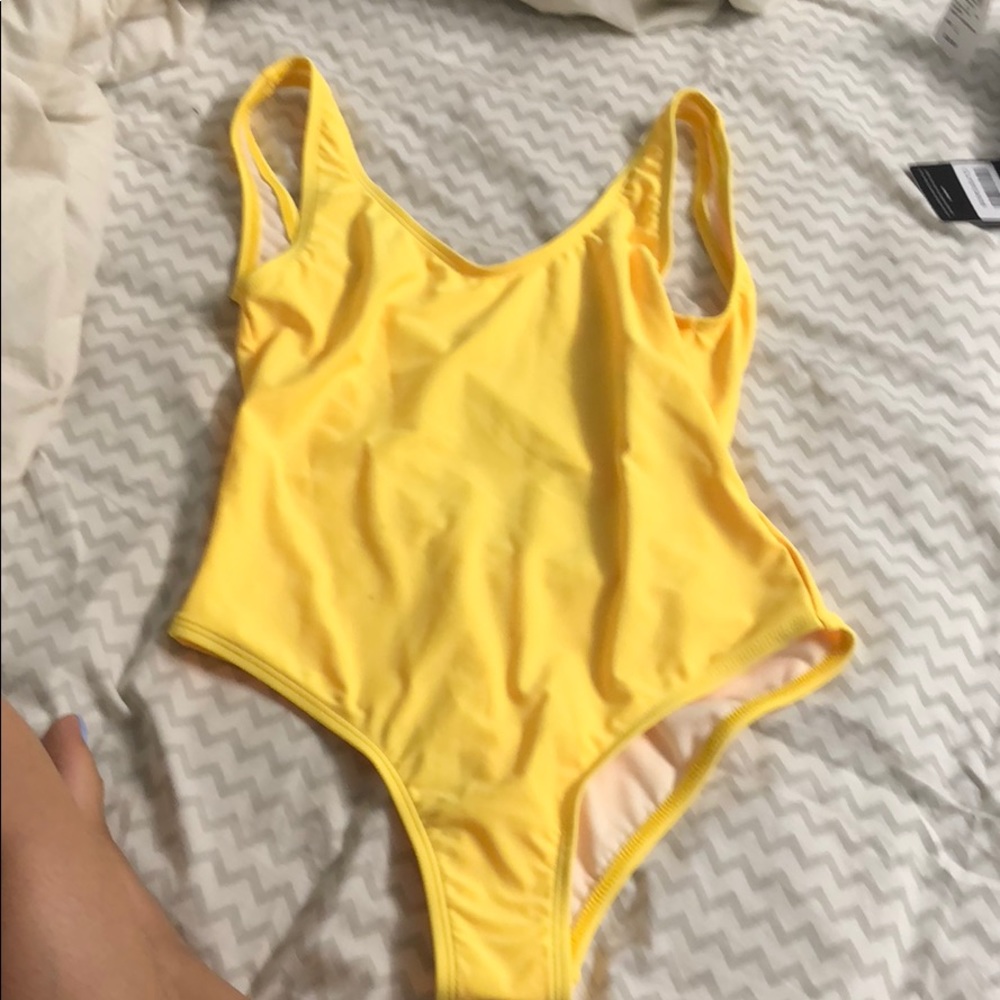 Yellow Fashion Nova Swimsuit!